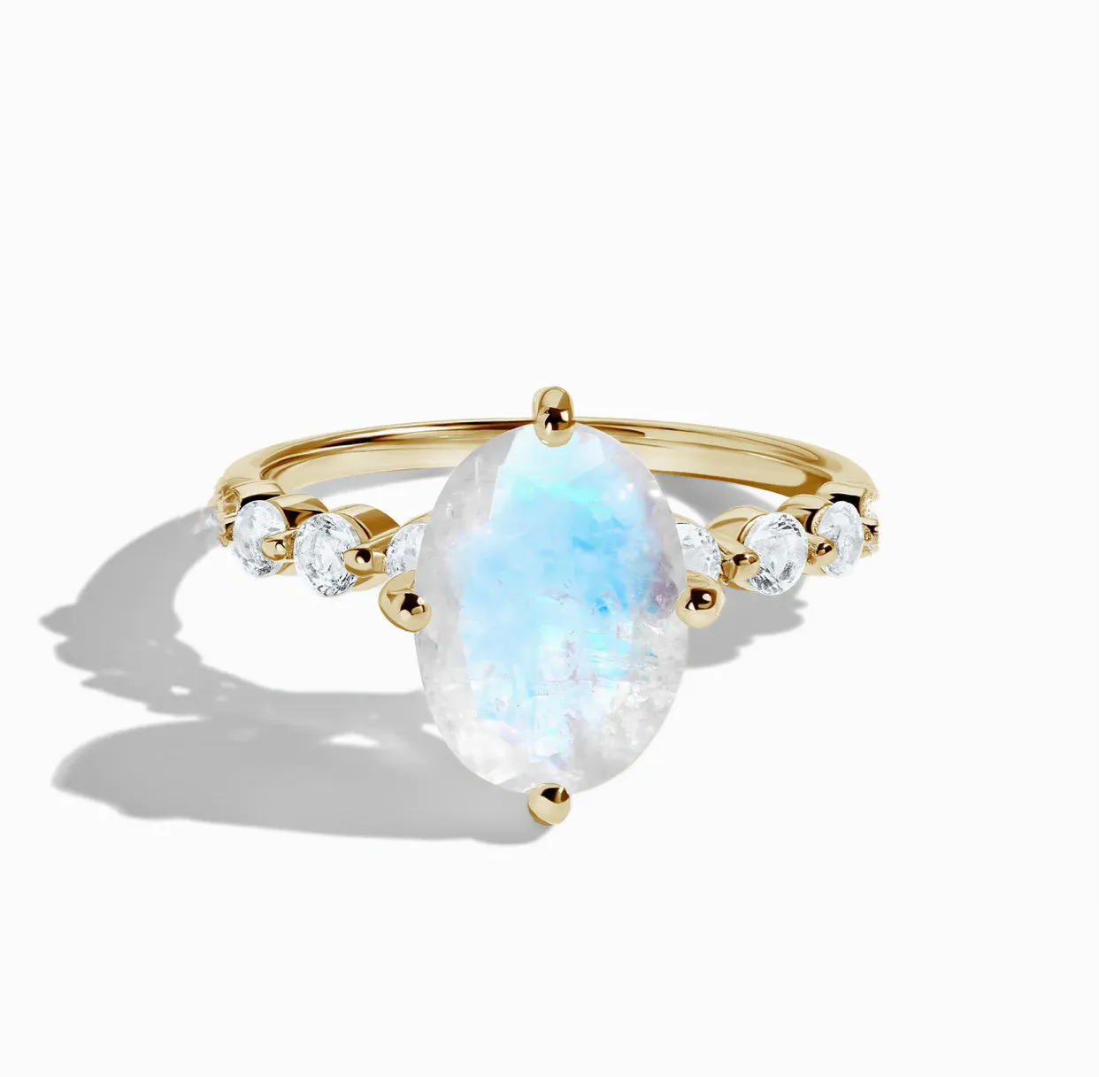 Oval Moonstone Ring