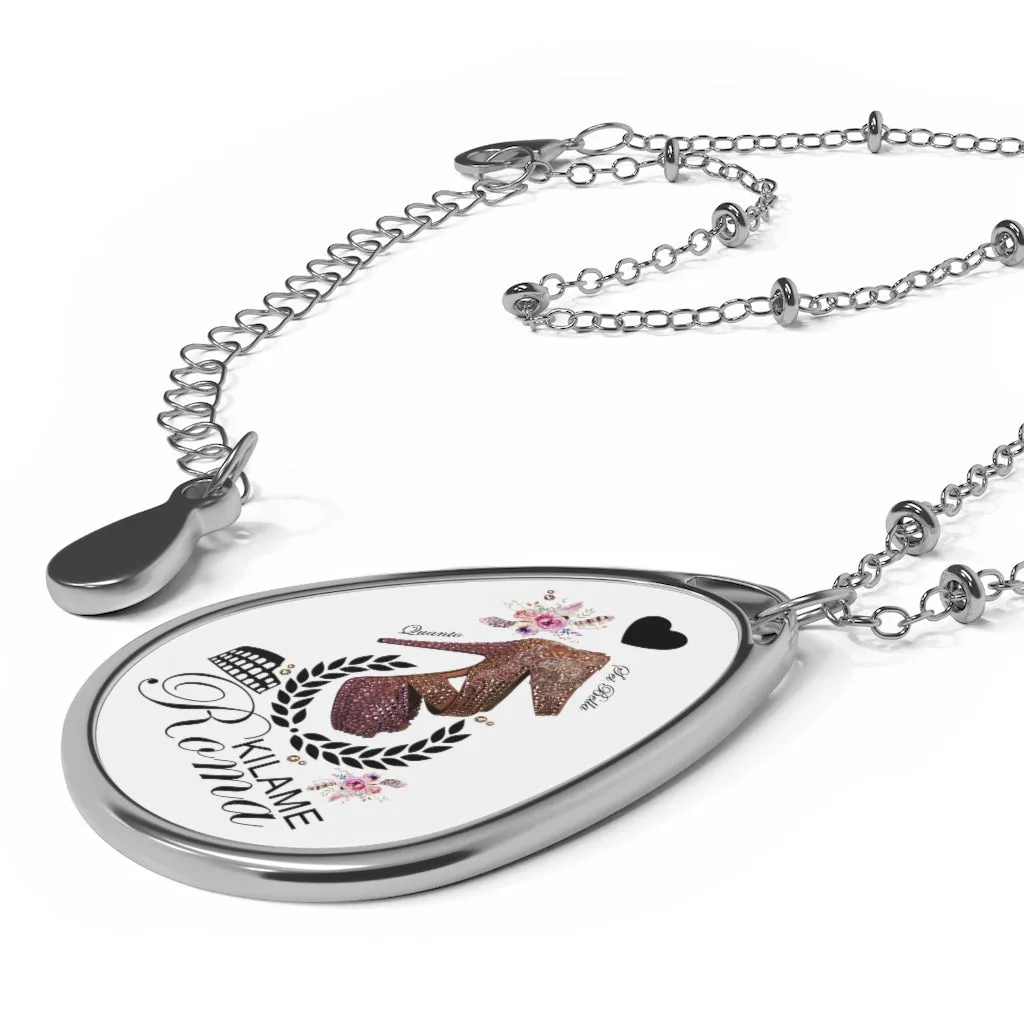 Oval Necklace Daisin 'Quanto sei bella'
