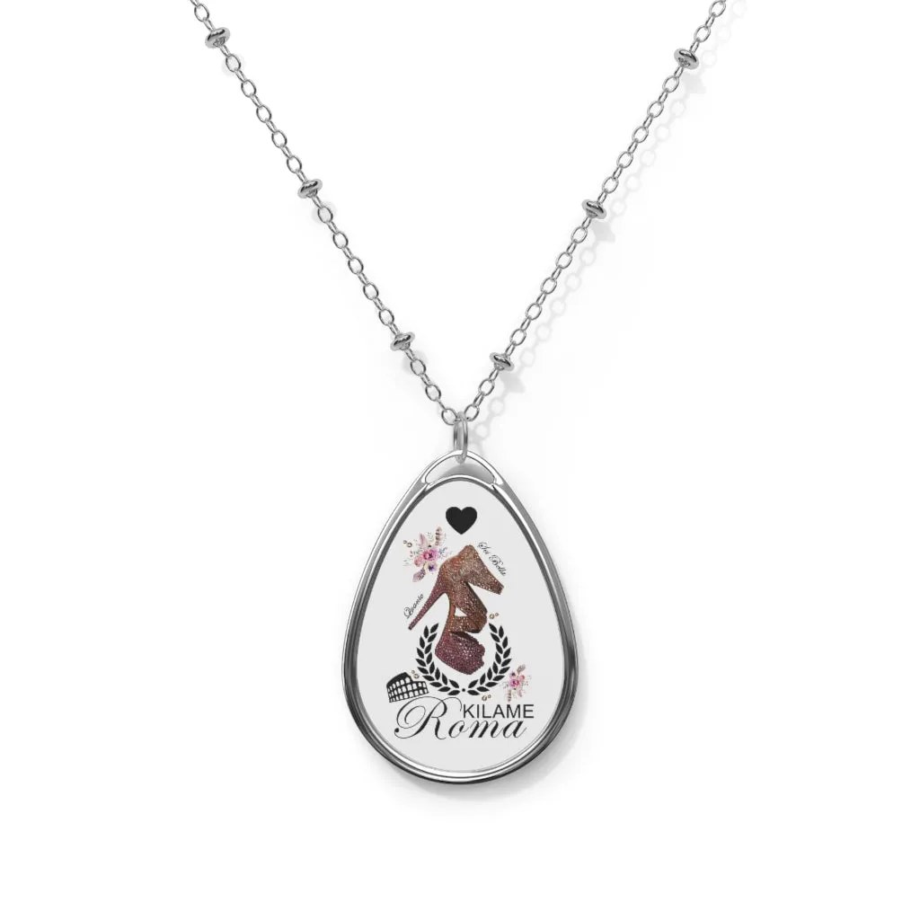 Oval Necklace Daisin 'Quanto sei bella'