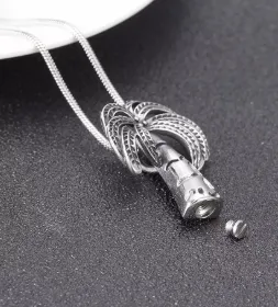 Palm Tree Cremation Necklace