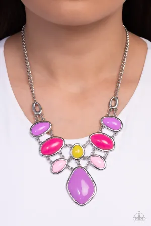 Paparazzi Dreamily Decked Out - Multi Necklace