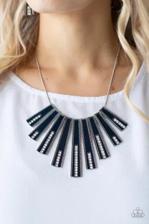 Paparazzi - FANtastically Deco - Blue Necklace