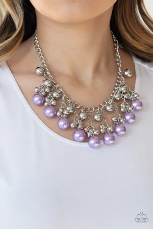 Paparazzi Pearl Appraisal Necklace Purple
