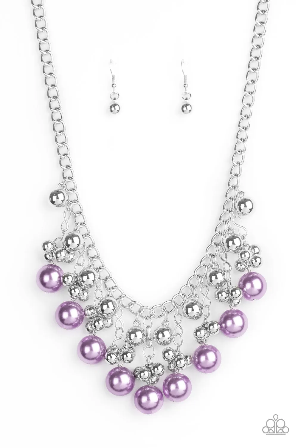 Paparazzi Pearl Appraisal Necklace Purple