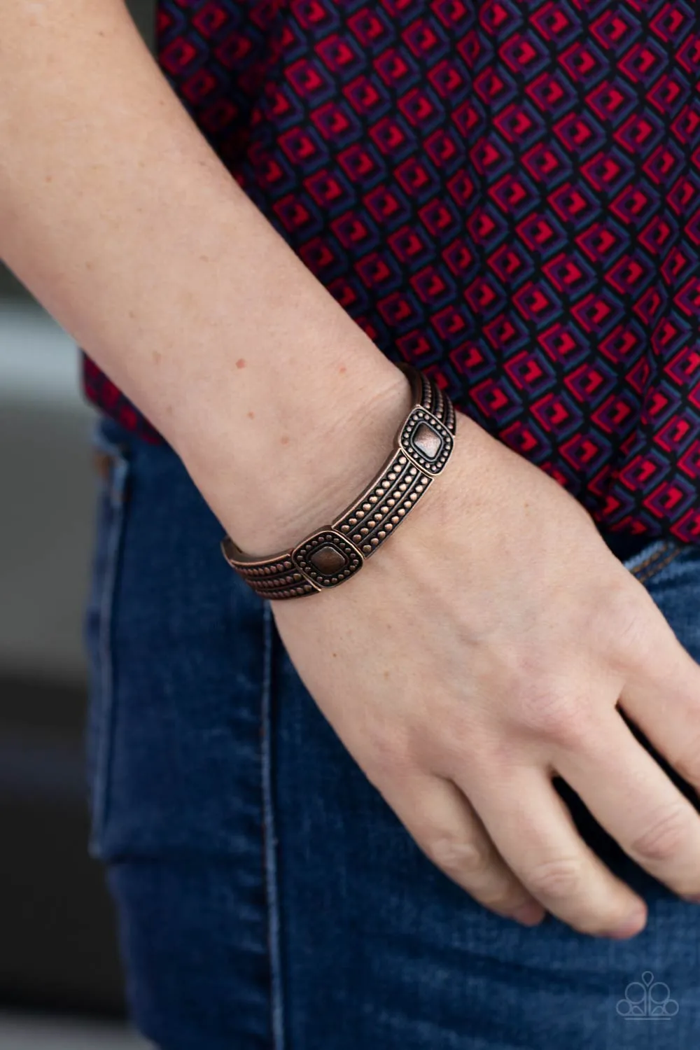 Paparazzi - Rustic Redux - Copper Bracelet