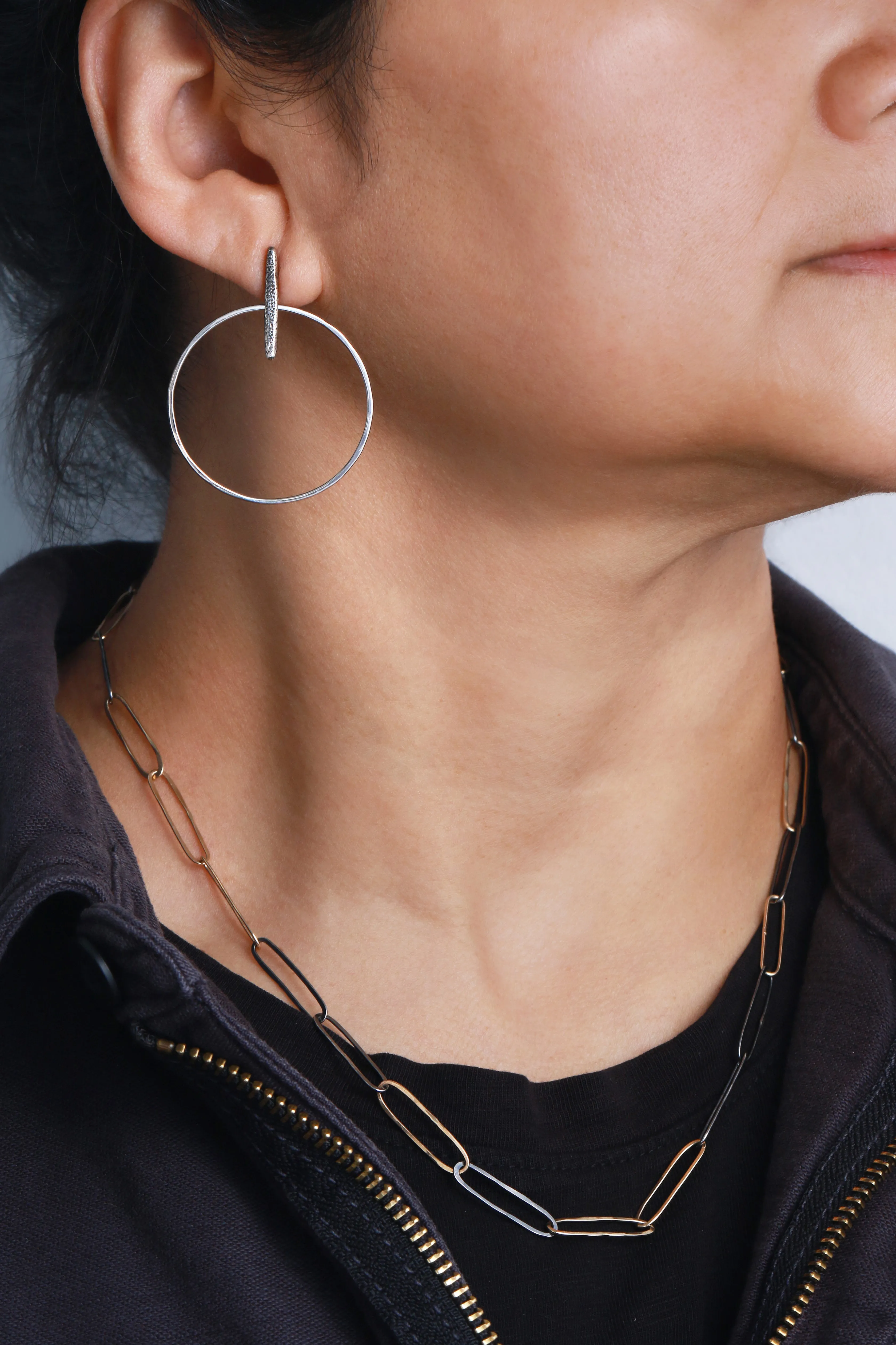 Paperclip Chain Necklace by Erin Cuff