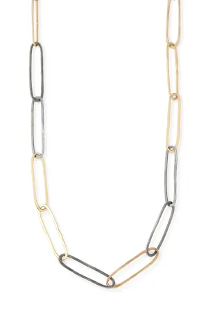 Paperclip Chain Necklace by Erin Cuff