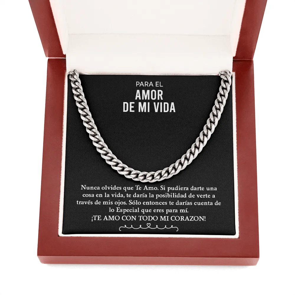 Para El Amor De Mi Vida | Cuban Link Chain