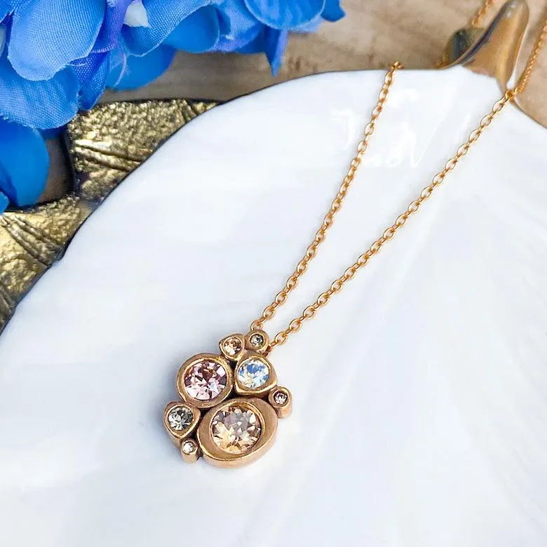 Patricia Locke Champagne Honeycomb Necklace