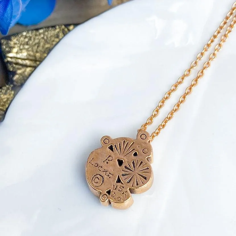 Patricia Locke Champagne Honeycomb Necklace
