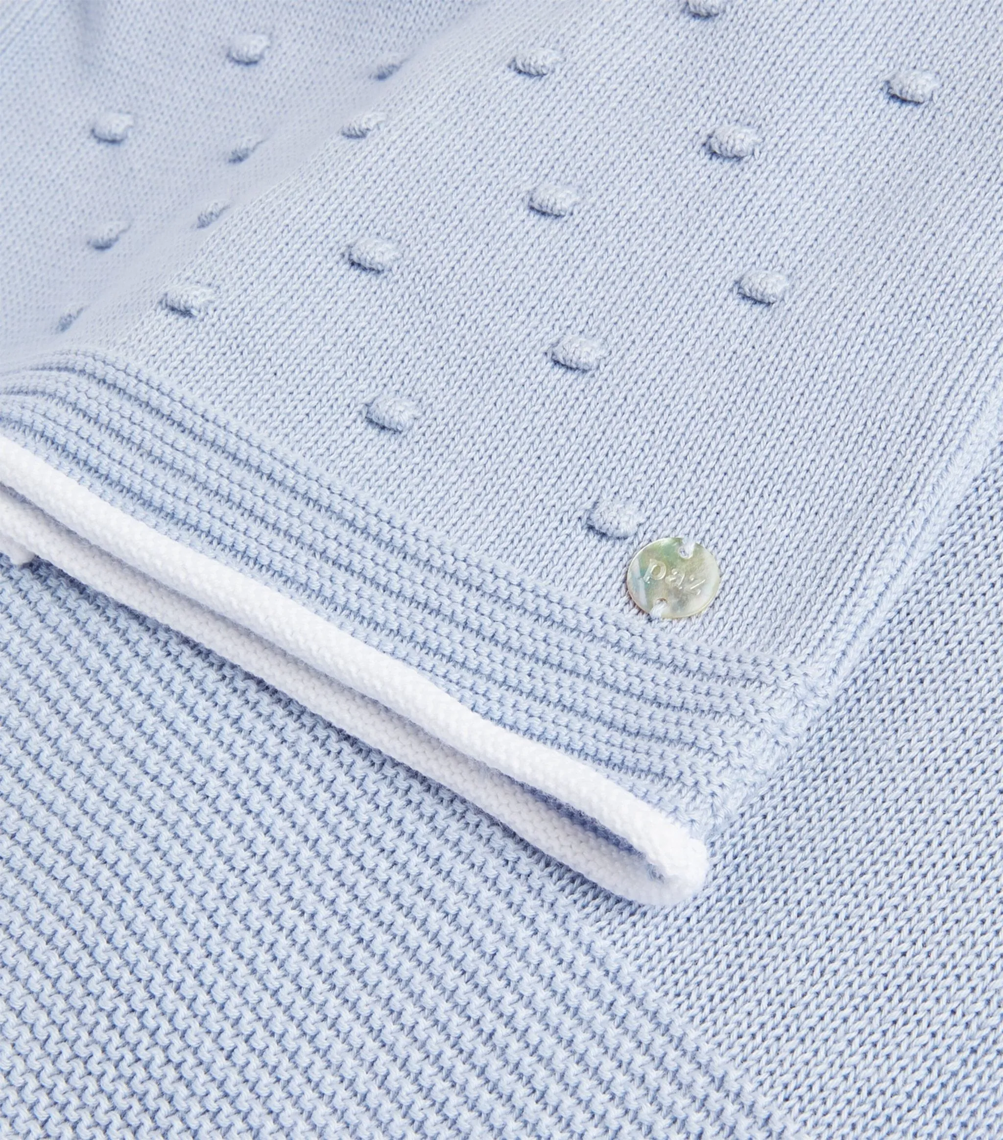 Paz Rodriguez Blue Knitted Four Piece Gift Set