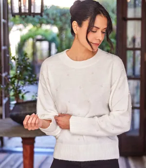Pearl Crewneck Sweater