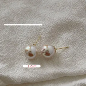 Pearl Stud Earrings