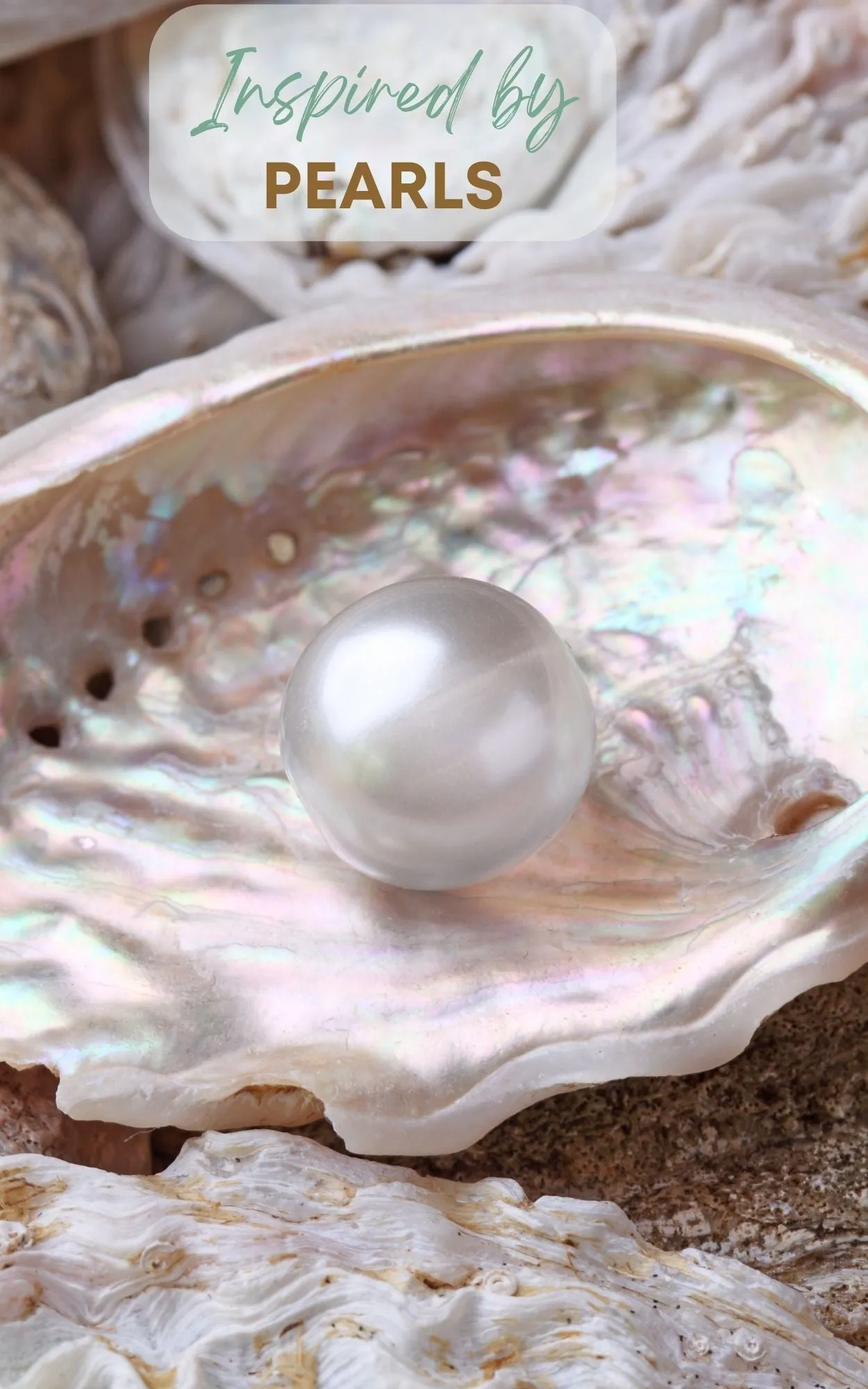 Pearl Vanity Bottle by Sage, Pure Perfume Oil Concentrate