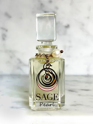 Pearl Vanity Bottle by Sage, Pure Perfume Oil Concentrate
