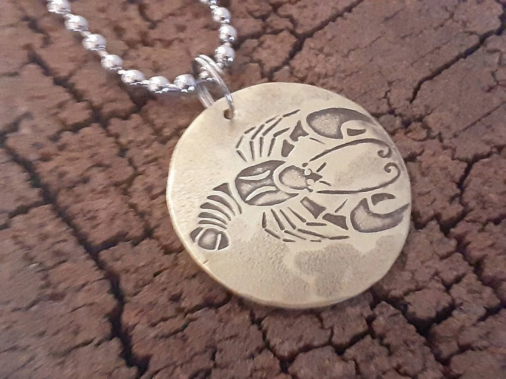 Personalized and custom Zodiac sign necklace