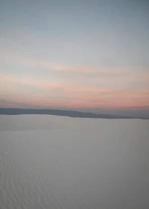 Photography: White Sands Sunset