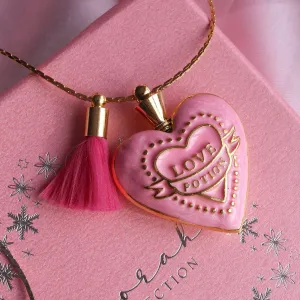 Pink Barbie Sweetie Pie Pendant Necklace
