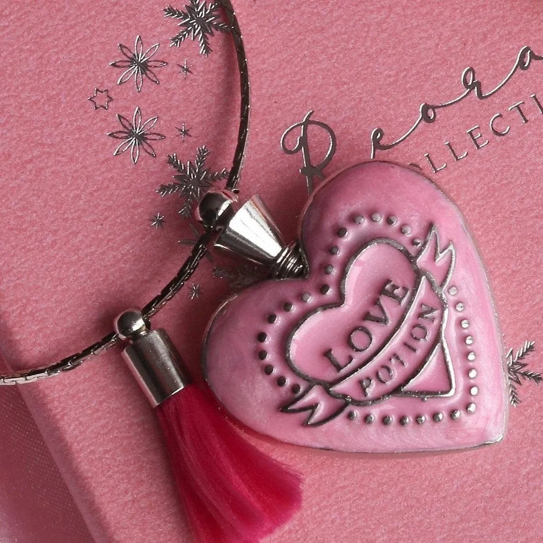 Pink Barbie Sweetie Pie Pendant Necklace