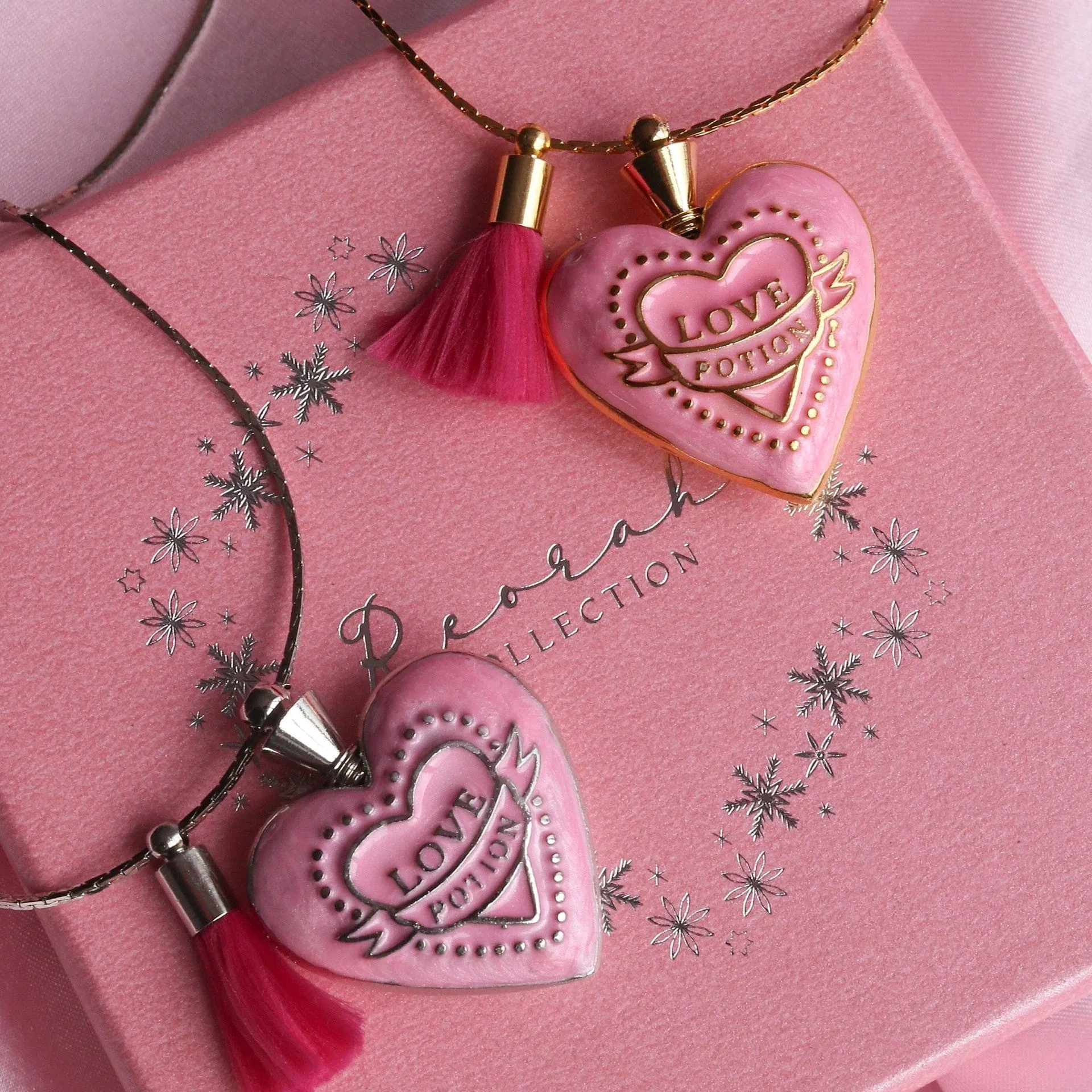 Pink Barbie Sweetie Pie Pendant Necklace