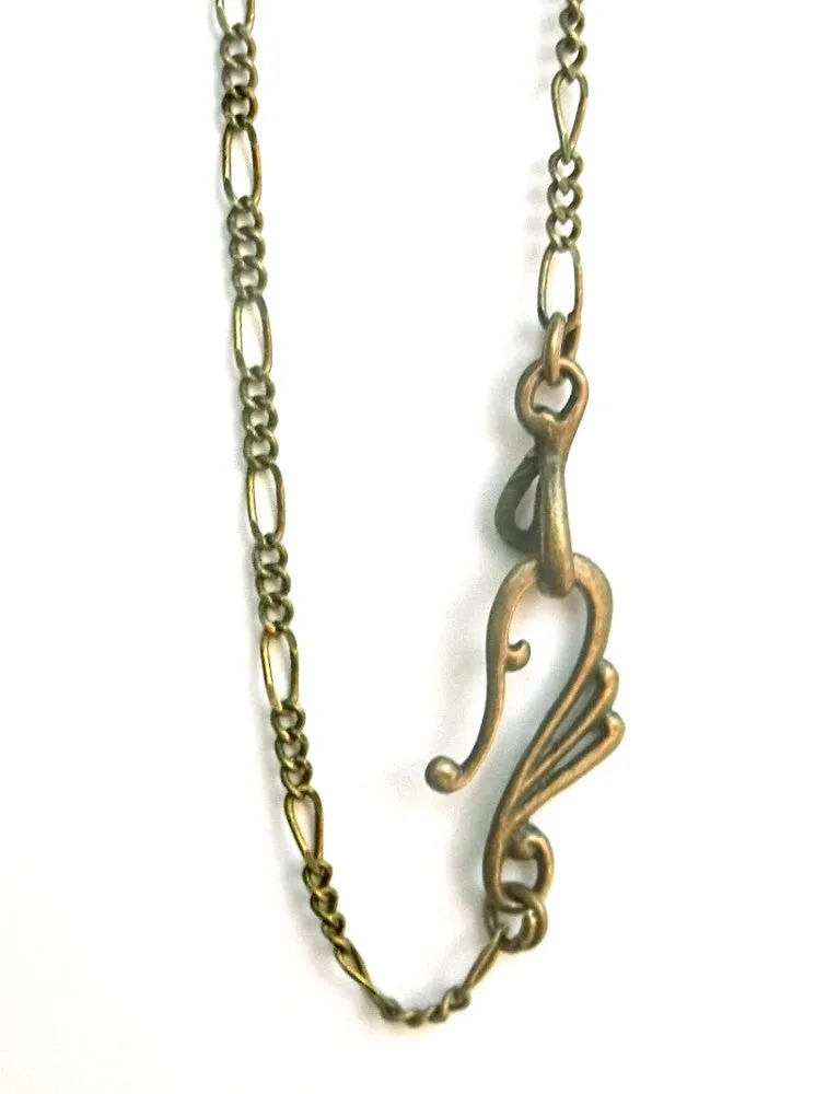 Psychedelic Art Necklace, Orange Starburst Energy Jewelry, Meaningful Gift - "Light Being"