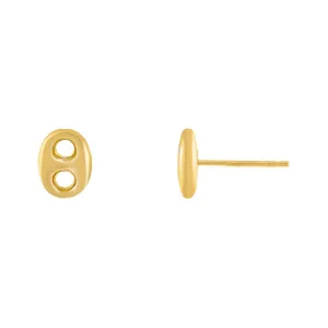 Puff Mariner Stud Earring 14K