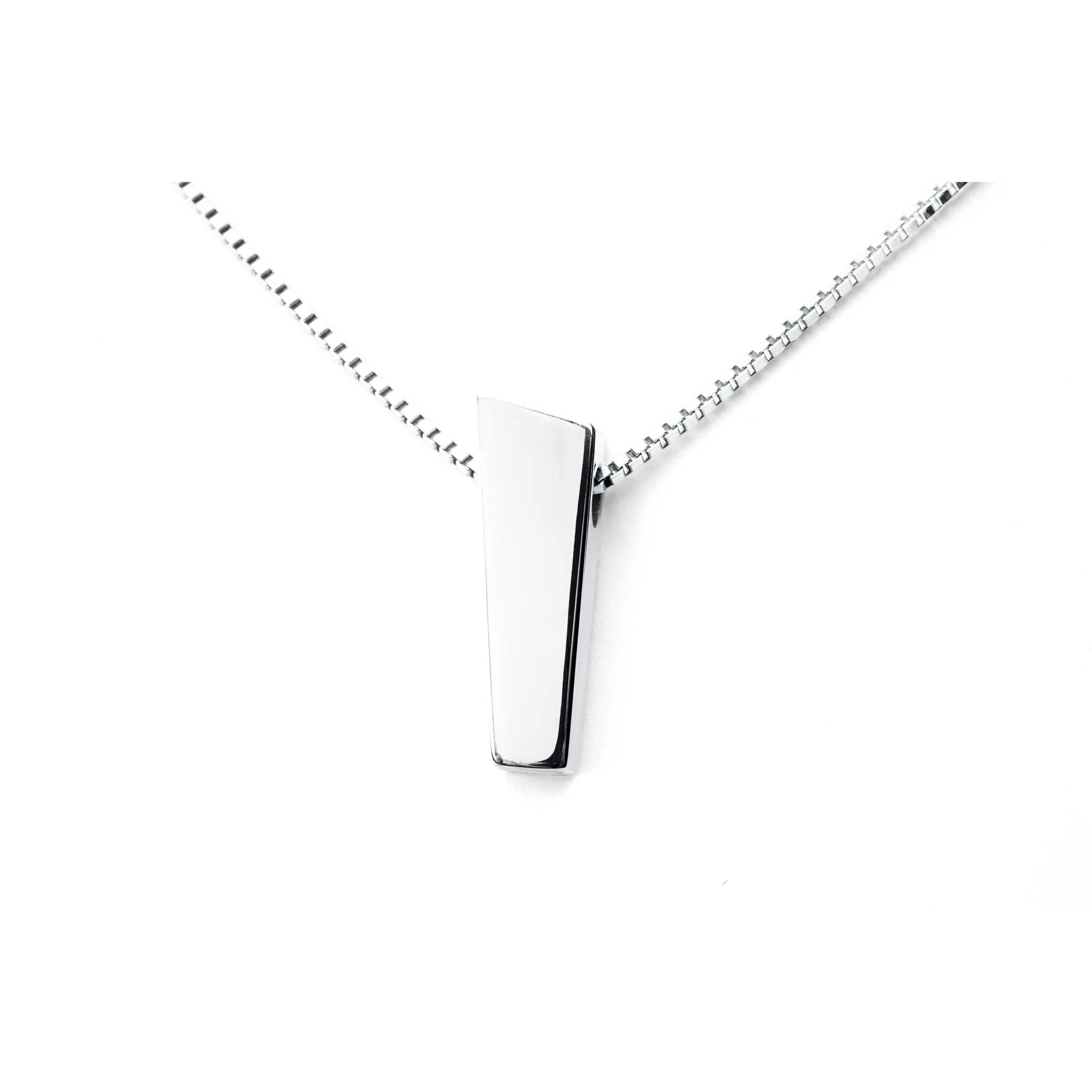 Pulpit Rock Pendant 27mm Glossy Silver