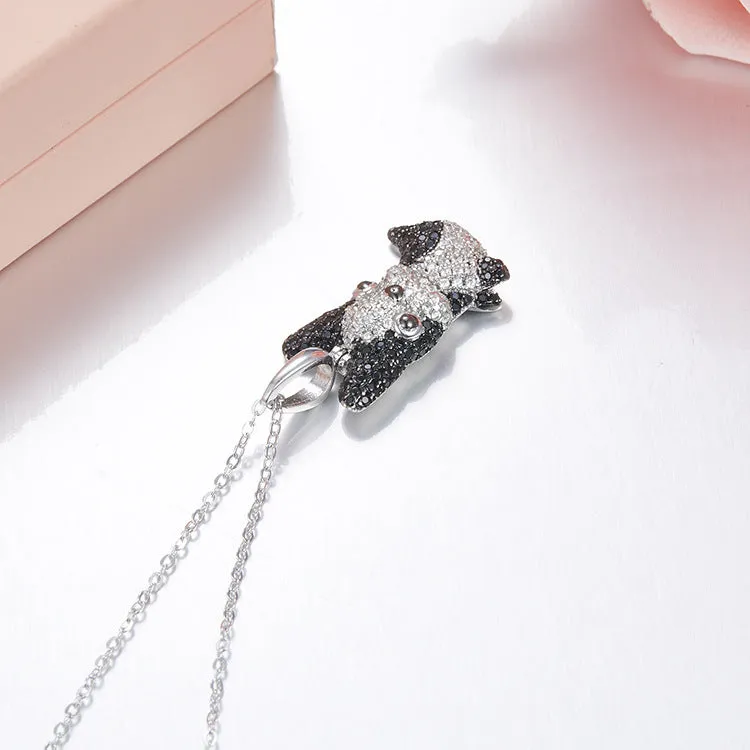 Puppy Wang Wang French Bulldog Pierre Pendant Necklace