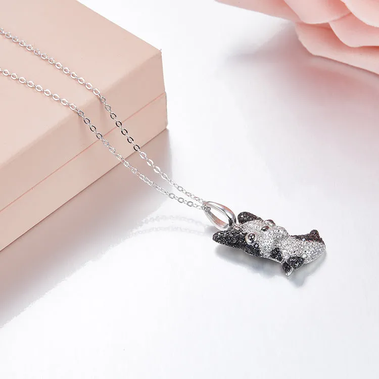 Puppy Wang Wang French Bulldog Pierre Pendant Necklace