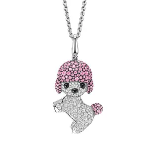 Puppy Wang Wang Toy Poodle Sophie Pendant Necklace