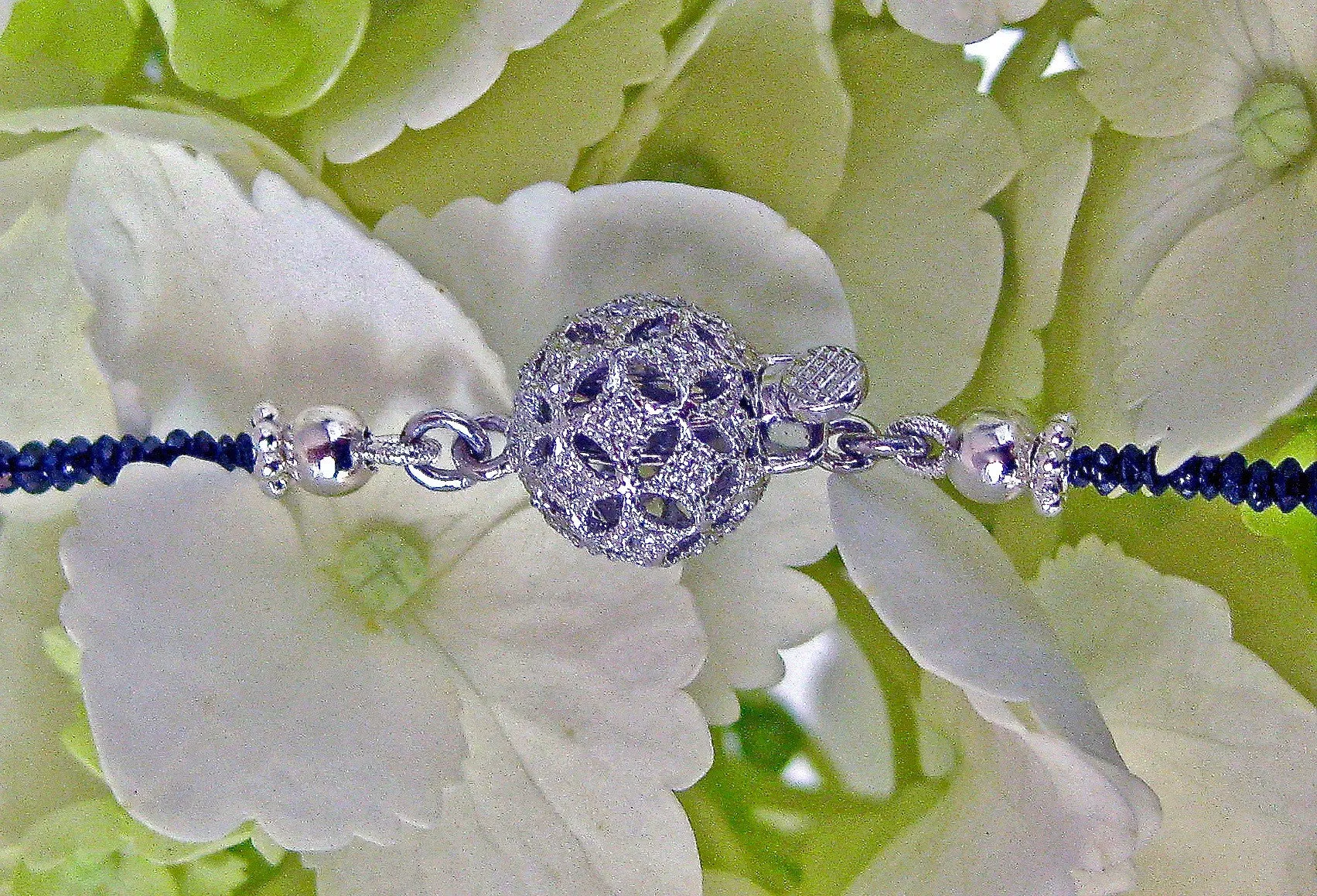 "Razzle Dazzle" One of a Kind Fancy Black Diamond Necklace by Arpaia