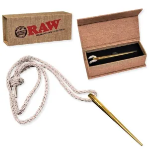 RAW Authentic Gold Poker With Hemp Rope - (1 Count)