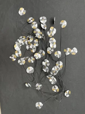 Recyled Poppy Necklace