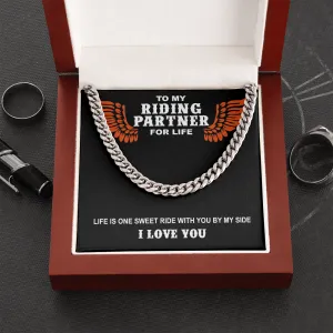 Riding Partner Premium Cuban Link Chain