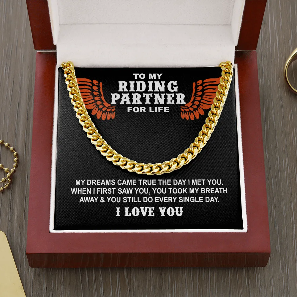 Riding Partner Premium Cuban Link Chain