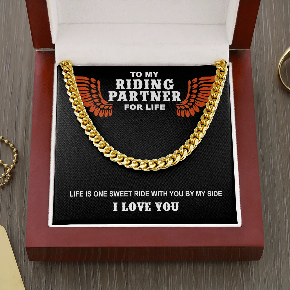 Riding Partner Premium Cuban Link Chain