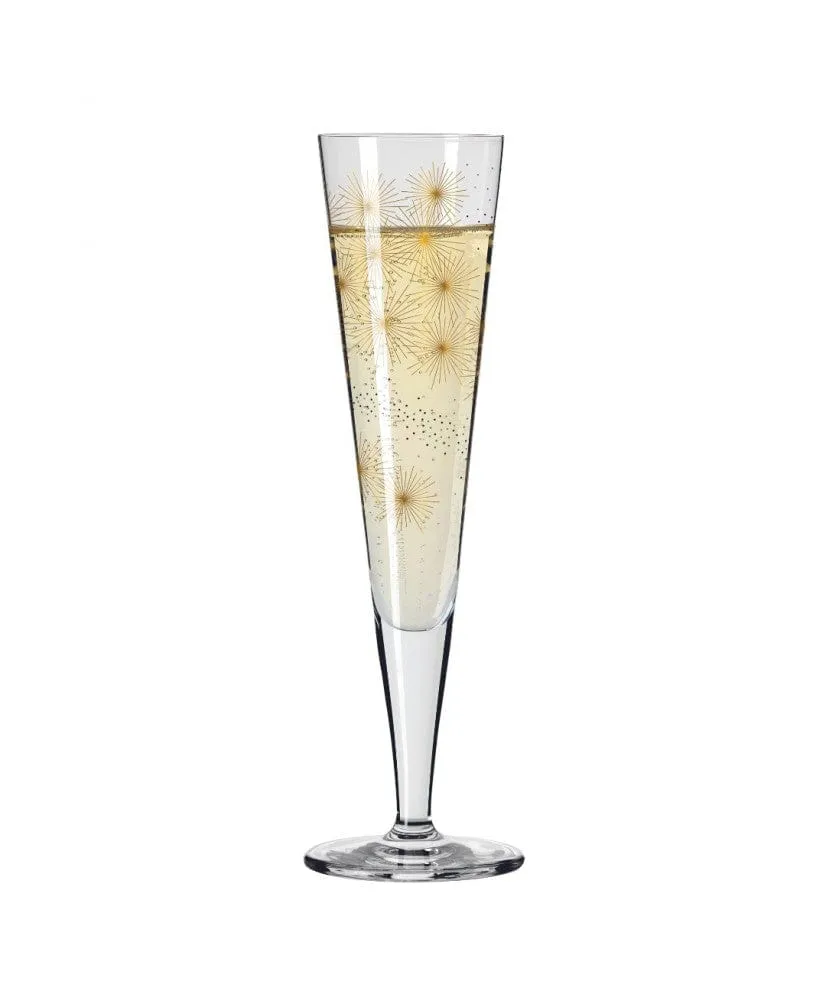 Ritzenhoff Gold Night Champagne Glass Kuhnertova 200ml 1078267