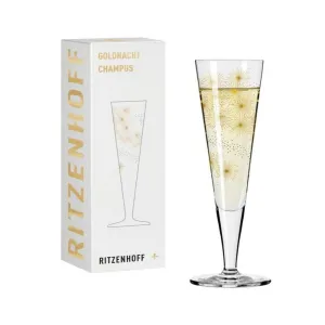 Ritzenhoff Gold Night Champagne Glass Kuhnertova 200ml 1078267
