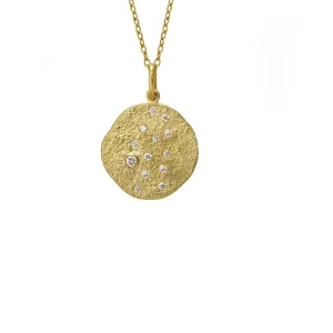 Rustic Medallion Necklace