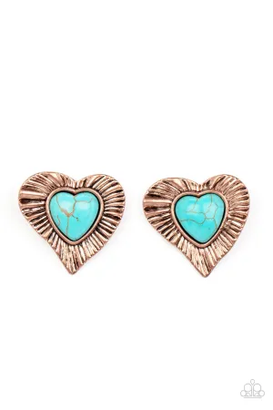 Rustic Romance - Copper Bracelet