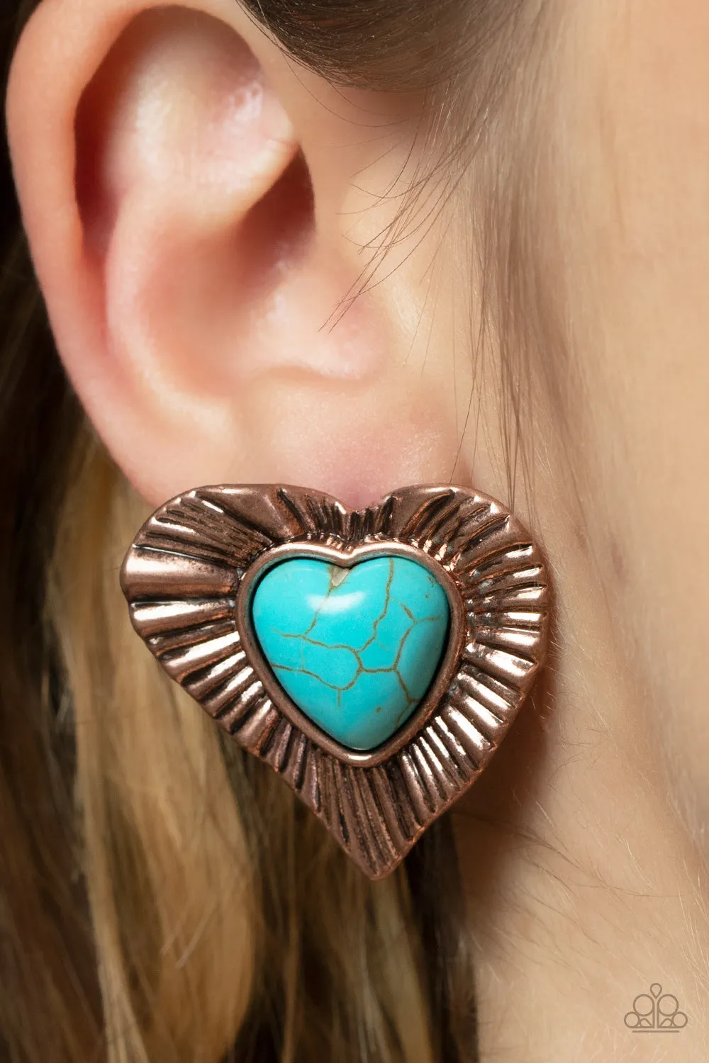 Rustic Romance - Copper Bracelet