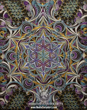 Sacred Geometry - Language of Universe | New Print