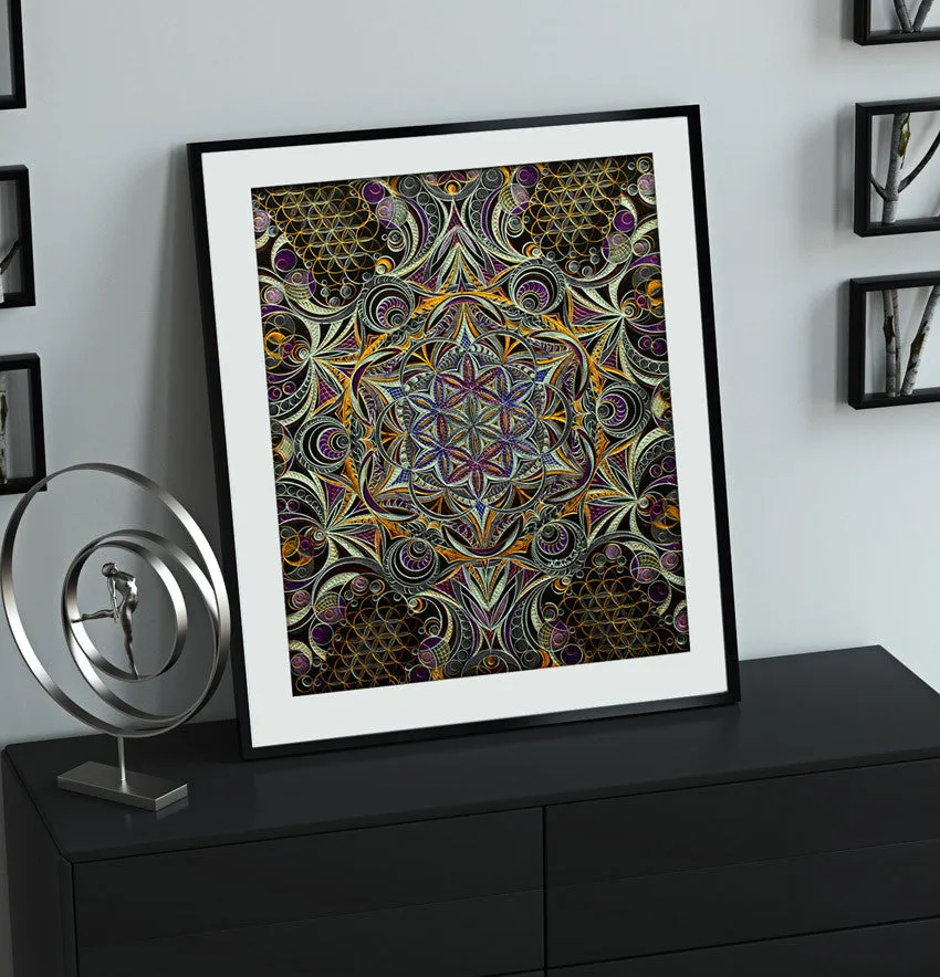 Sacred Geometry - Language of Universe | New Print