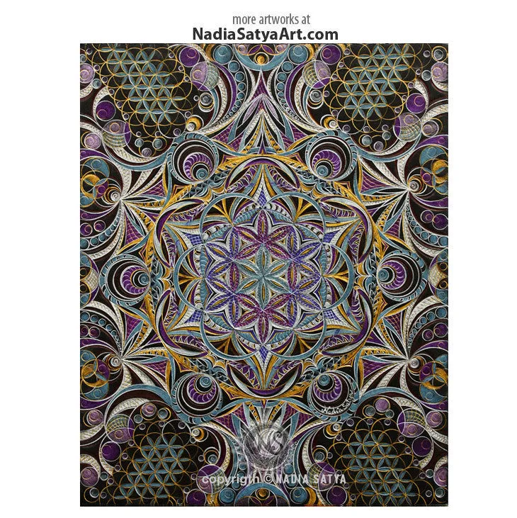 Sacred Geometry - Language of Universe | New Print