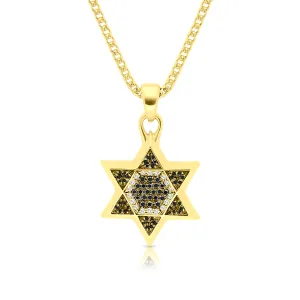 Shining Star Pendant in Black Diamonds - .25 Carat