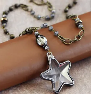 Shooting Star pendant necklace *