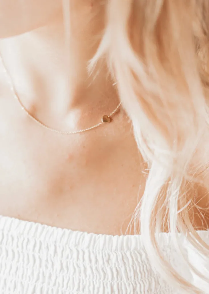Sideways Heart Necklace