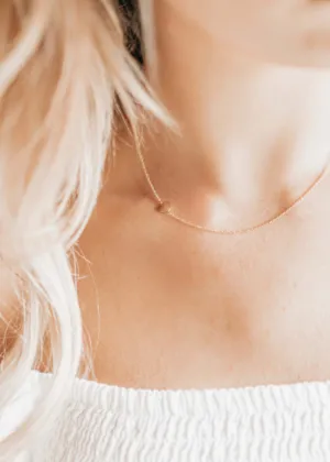 Sideways Heart Necklace