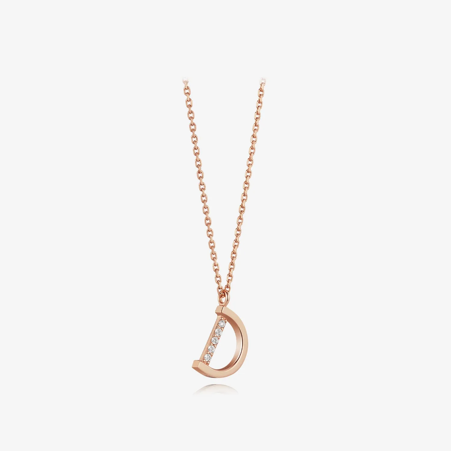 Signature. D Silver Necklace JDRNP4S90ZC