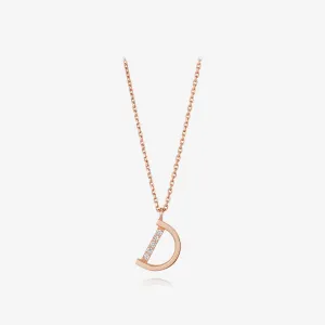 Signature. D Silver Necklace JDRNP4S90ZC
